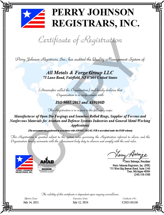 Download our ISO Certificate